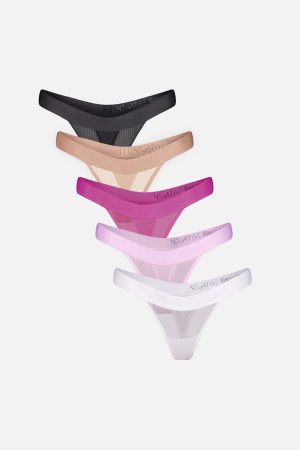 Sieve Thong in Drip (Pack)